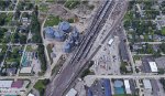 Bloomington Railyard Aerial